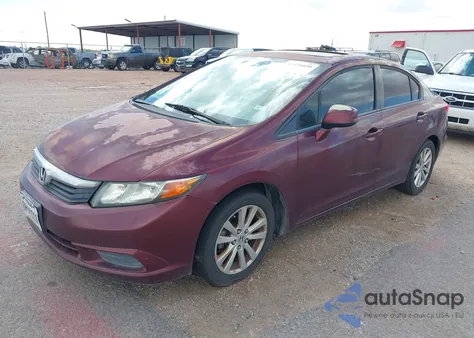 2012 Honda Civic Ex from USA, damaged, VIN 2HGFB2F81CH508444